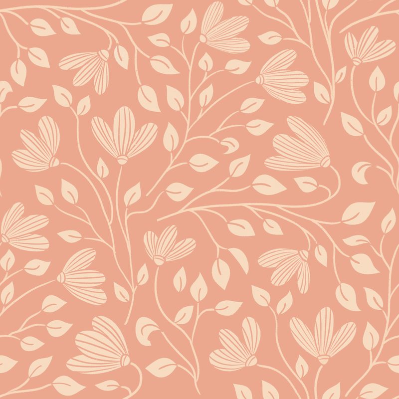 Soft tonal floral pattern